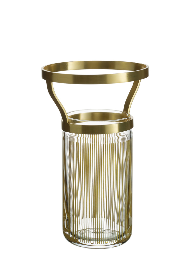 Omnia Silhouette Gold Vase- Large
