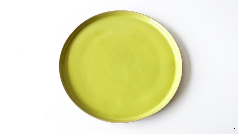 large round porcelain tray platter